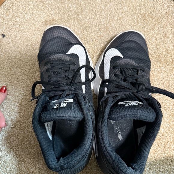 Nike Women's Air Zoom Hyperace 902367-001 Volleyball Running Shoe Black White - Picture 10 of 10